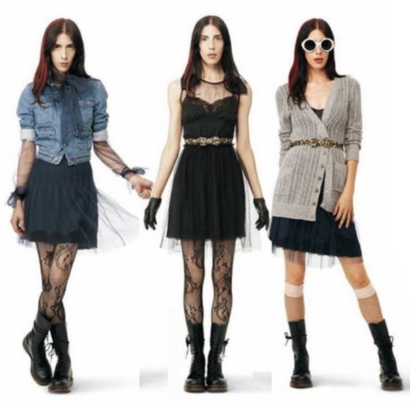 Rodarte Tulle and Lace Layered Skirt - Picture 5 of 6